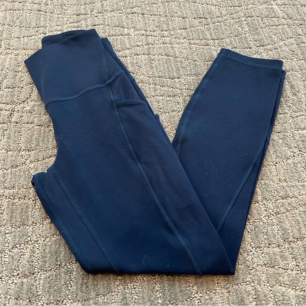lululemon athletica Navy Align Leggings w/ Pockets
